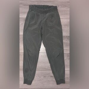 Athleta Size Small Brooklyn Joggers Green Full Length *Spot